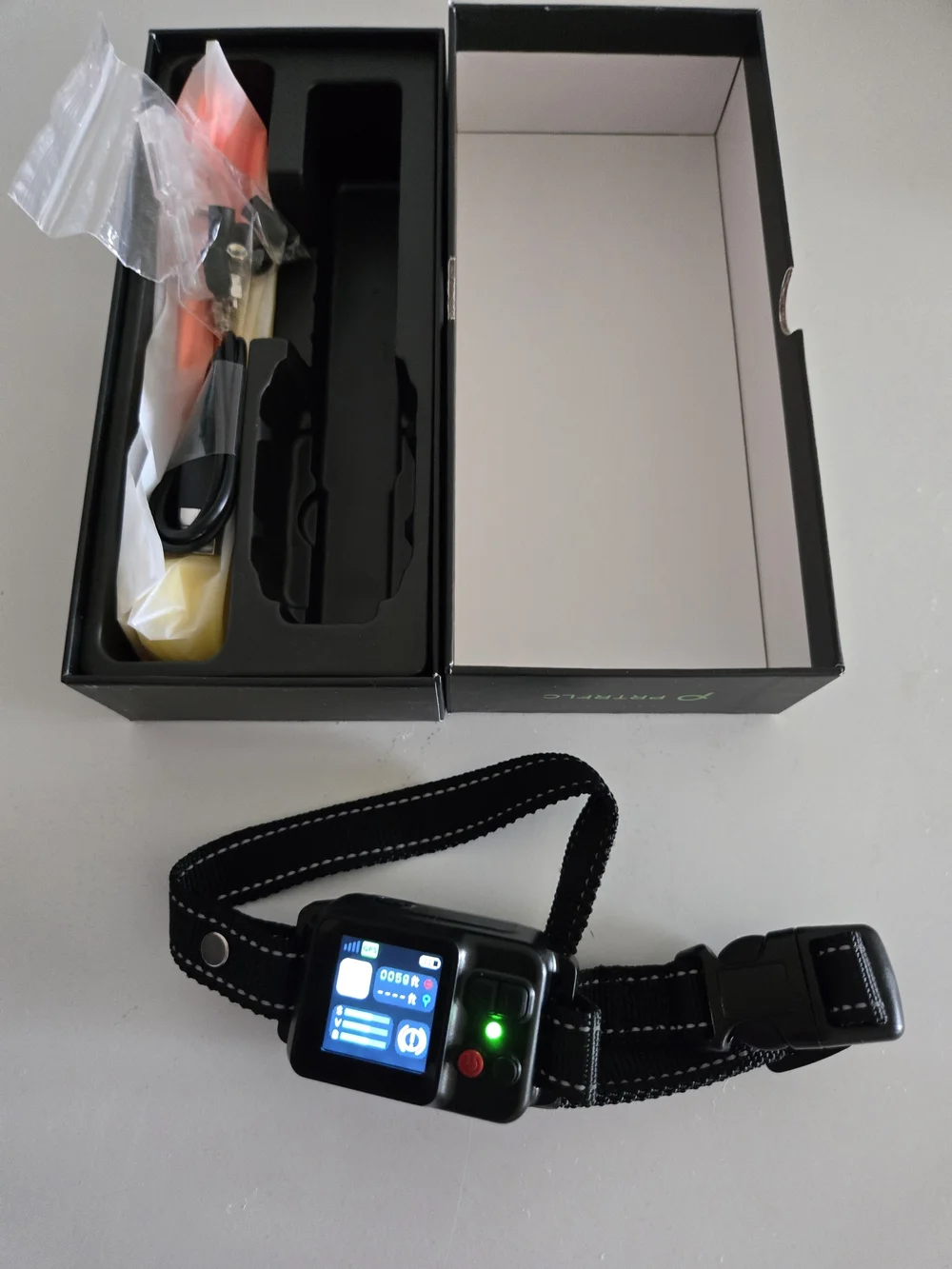 ZF500 GPS Wireless Dog Fence Collar - Black
